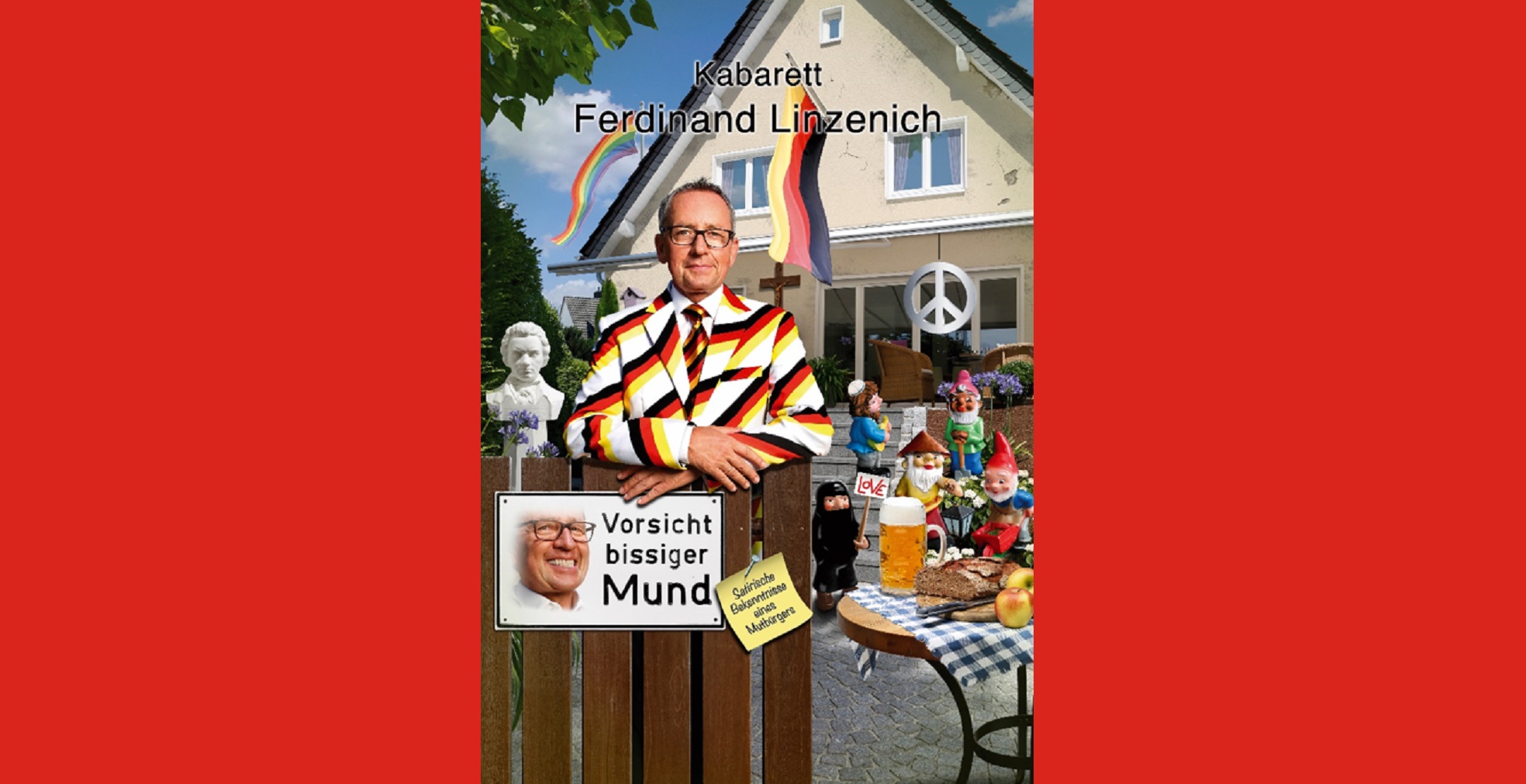 Ferdinand Linzenich „Vorsicht bissiger Mund“ Satirische Bekenntnisse eines Mutbürgers am Samstag, 21. März 2020 Ratssaal, Rathaus Engelskirchen